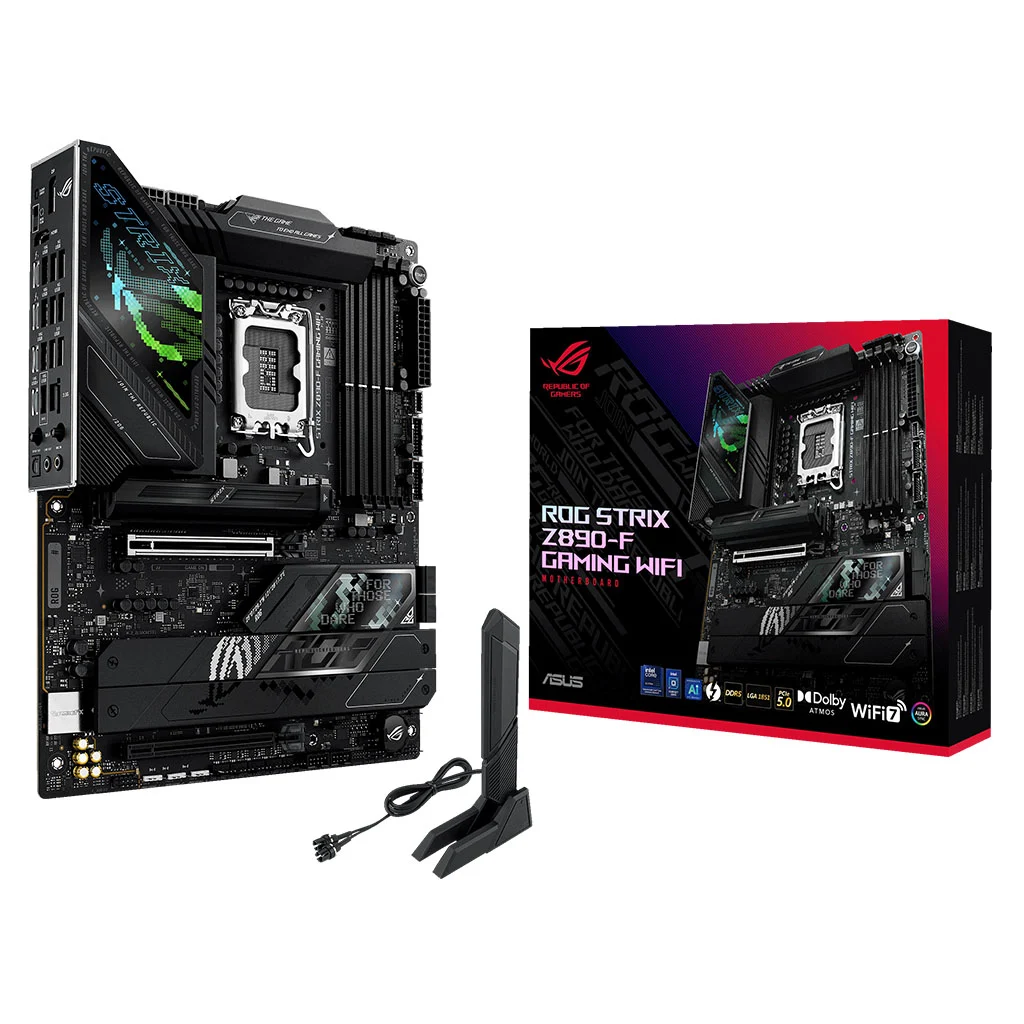 ASUS ROG Strix Z890-F Gaming Wi-Fi LGA 1851 ATX Motherboard, Intel