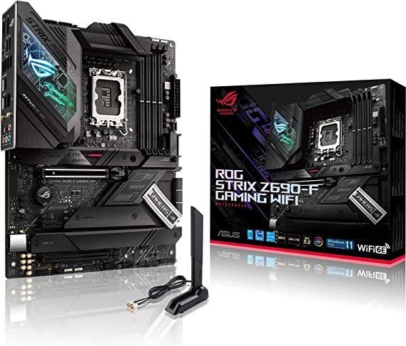 Asus Rog Strix Z690-F Gaming Wifi LGA 1700 ATX Motherboard, Intel