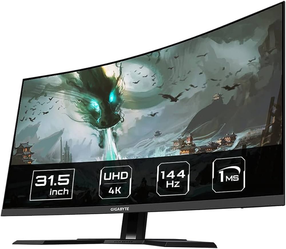 Gigabyte Gaming Monitor 1ms 144hz 4k Gigabyte M32UC Curved Gaming